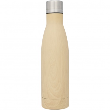 Logo trade promotional items picture of: Vasa 500 ml wood-look copper vacuum insulated bottle