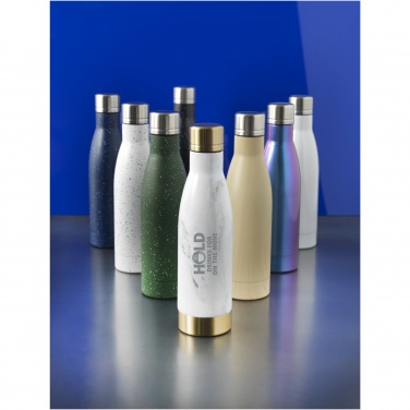 Logo trade promotional merchandise image of: Vasa 500 ml wood-look copper vacuum insulated bottle