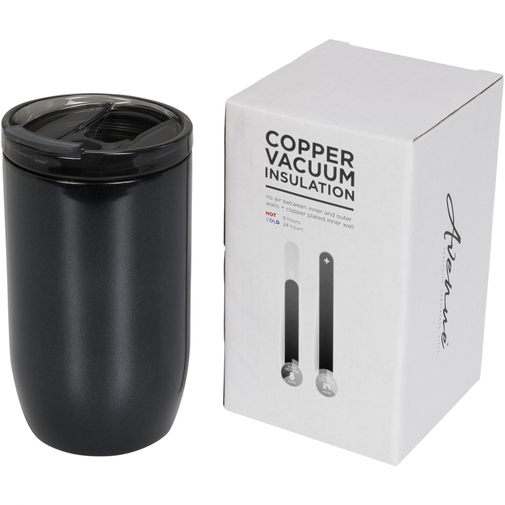 Logo trade promotional item photo of: Copper vacuum insulated tumbler Lagom 380 ml