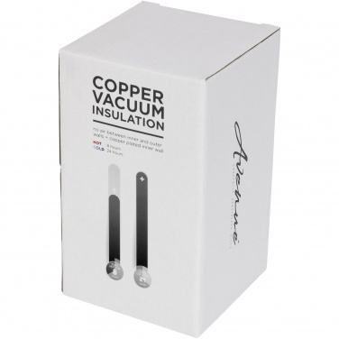 Logo trade promotional merchandise photo of: Copper vacuum insulated tumbler Lagom 380 ml