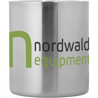 Logo trade promotional gifts image of: Alps 200 ml insulated mug with carabiner