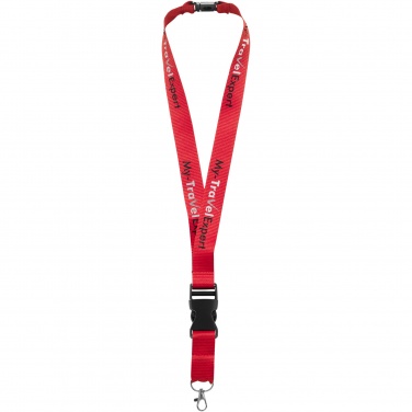 Logotrade advertising products photo of: Yogi lanyard detachable buckle break-away closure