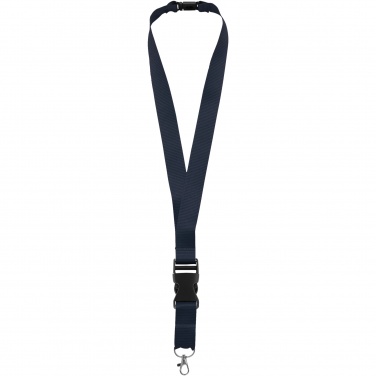 Logo trade promotional merchandise picture of: Yogi lanyard detachable buckle break-away closure