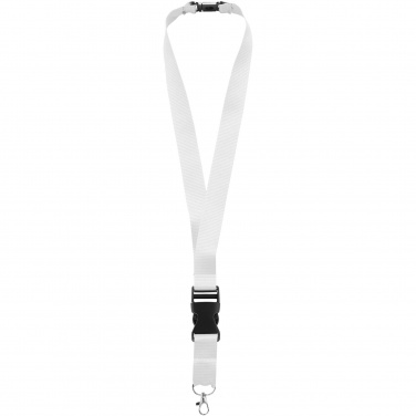 Logotrade corporate gift picture of: Yogi lanyard detachable buckle break-away closure