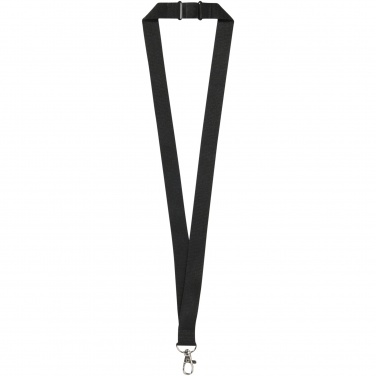 Logo trade promotional merchandise picture of: Lago lanyard with break-away closure