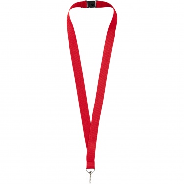 Logotrade promotional item picture of: Lago lanyard with break-away closure