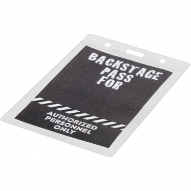 Logo trade corporate gifts image of: Lorenzo badge holder