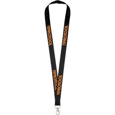 Logo trade promotional giveaway photo of: Impey lanyard with convenient hook