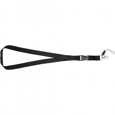 Logo trade promotional products picture of: Sagan phone holder lanyard with detachable buckle