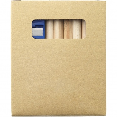 Logotrade promotional merchandise image of: Streaks 8-piece colouring set