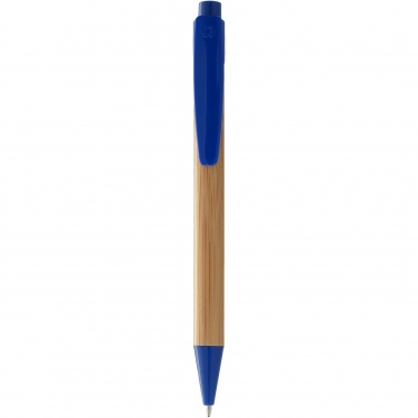 Logo trade promotional items image of: Borneo bamboo ballpoint pen