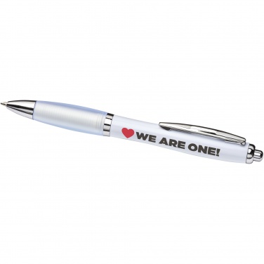 Logotrade advertising product picture of: Nash ballpoint pen with coloured barrel and grip