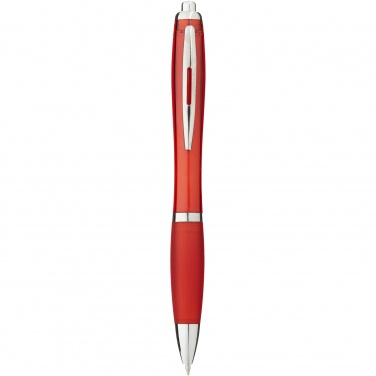 Logotrade advertising products photo of: Nash ballpoint pen with coloured barrel and grip