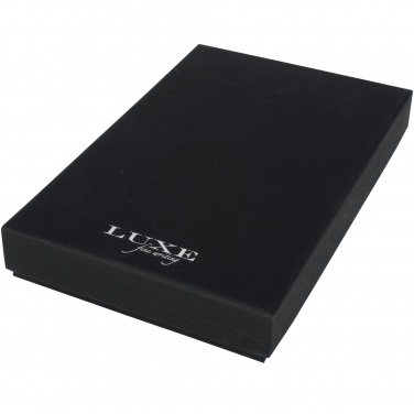 Logotrade promotional product picture of: Carbon duo pen gift set with pouch