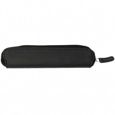 Logotrade promotional gift picture of: Carbon duo pen gift set with pouch