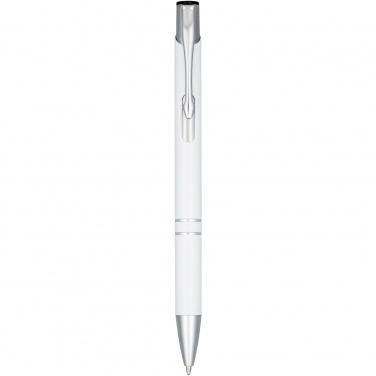 Logotrade promotional gift picture of: Moneta anodized aluminium click ballpoint pen