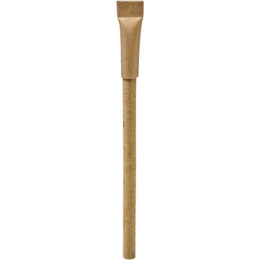 Logo trade promotional giveaways picture of: Asilah recycled paper ballpoint pen