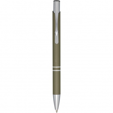 Logo trade promotional merchandise image of: Moneta soft touch ballpoint pen