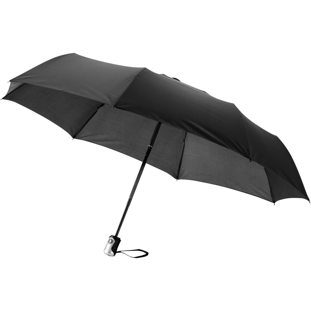 Logo trade promotional giveaways picture of: Alex 21.5" foldable auto open/close umbrella