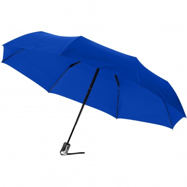 Logo trade promotional giveaway photo of: Alex 21.5" foldable auto open/close umbrella
