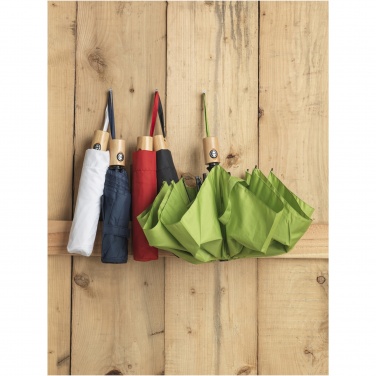 Logotrade promotional gift image of: Bo 21" foldable auto open/close recycled PET umbrella