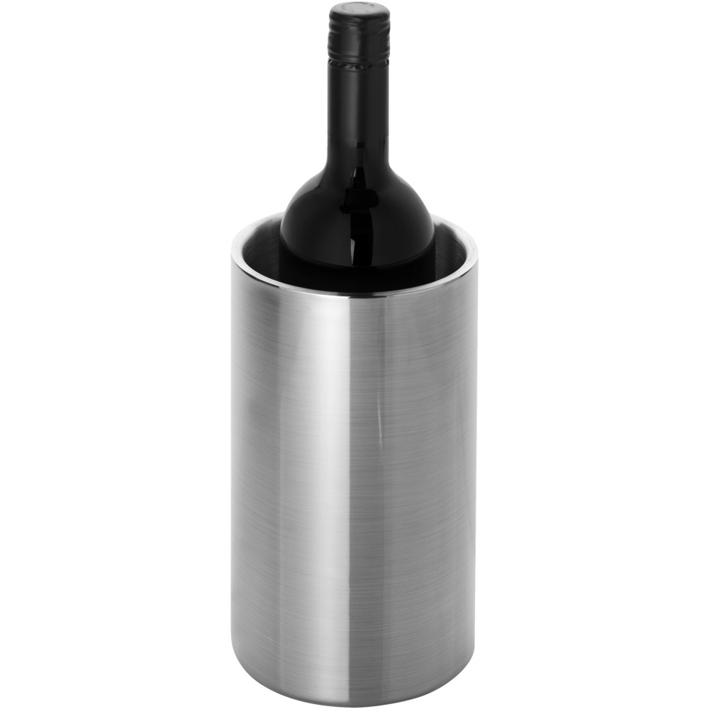 Logo trade promotional gift photo of: Cielo double-walled stainless steel wine cooler