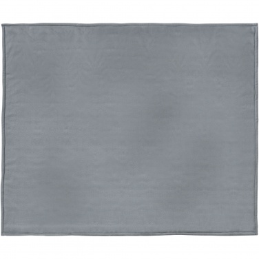 Logo trade promotional product photo of: Springwood soft fleece and sherpa plaid blanket