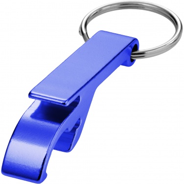 Logo trade promotional giveaway photo of: Tao bottle and can opener keychain