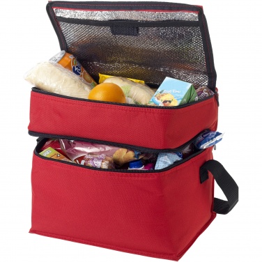 Logotrade promotional giveaways photo of: Oslo 2-zippered compartments cooler bag 13L
