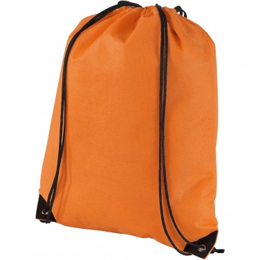 Logotrade promotional gift picture of: Evergreen non-woven drawstring bag 5L
