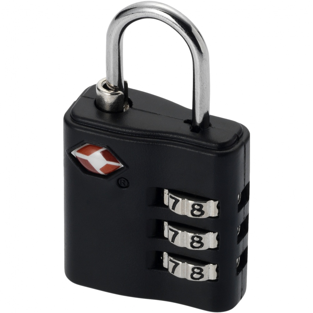 Logo trade promotional merchandise photo of: Kingsford TSA luggage lock