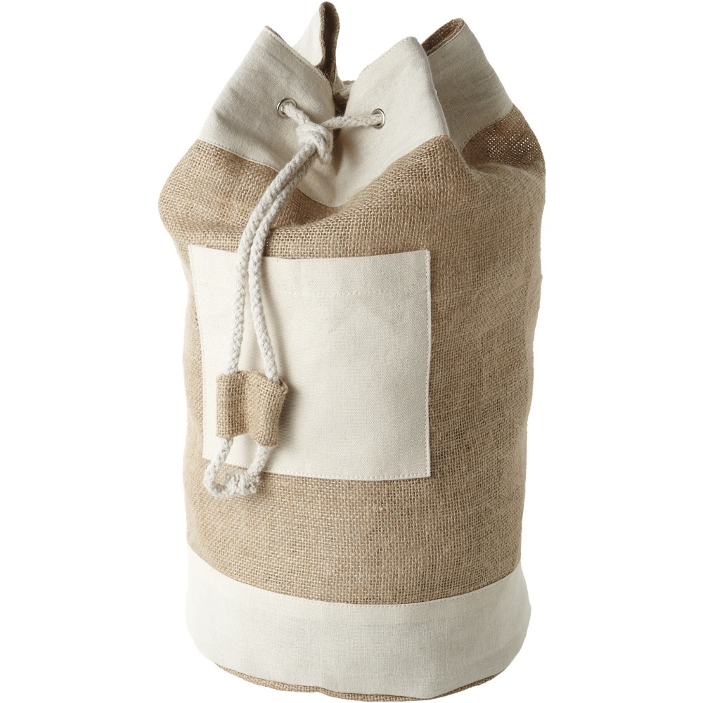 Logotrade promotional item picture of: Goa jute sailor duffel bag 16L