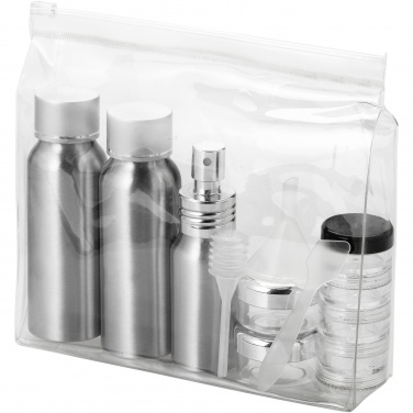Logo trade promotional gifts image of: Frankfurt airline approved travel bottle set