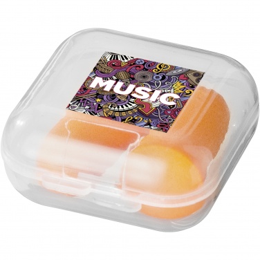 Logo trade advertising product photo of: Serenity earplugs with travel case
