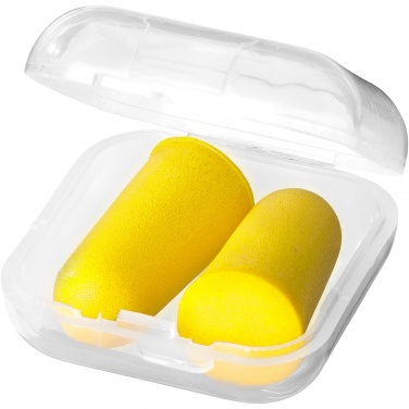 Logo trade promotional items image of: Serenity earplugs with travel case