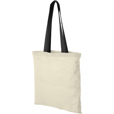 Logotrade business gifts photo of: Nevada 100 g/m² cotton tote bag coloured handles 7L