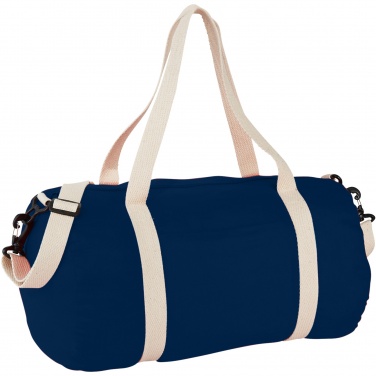 Logotrade business gifts photo of: Cochichuate cotton barrel duffel bag 25L
