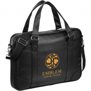 Logo trade promotional giveaways image of: Oxford 15.6" slim laptop briefcase 5L