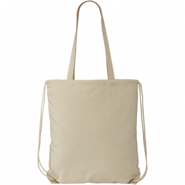 Logotrade corporate gift image of: Eliza 240 g/m² cotton drawstring bag 6L