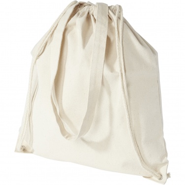 Logo trade advertising products image of: Eliza 240 g/m² cotton drawstring bag 6L