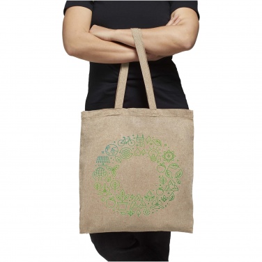 Logotrade promotional gift picture of: Pheebs 150 g/m² recycled tote bag 7L