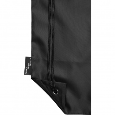 Logo trade promotional giveaways image of: Oriole RPET drawstring bag 5L