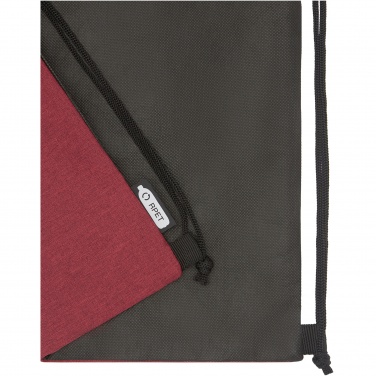 Logo trade promotional items image of: Ross RPET drawstring bag 5L