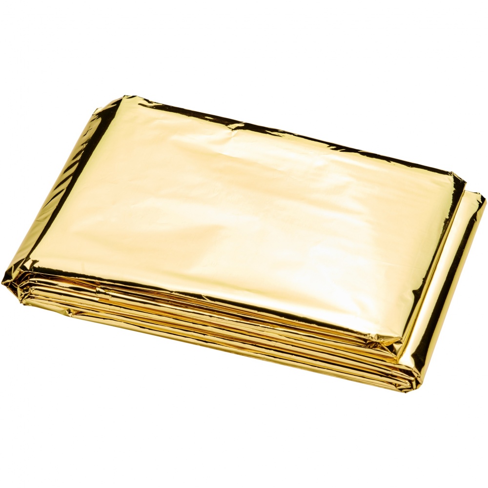 Logo trade corporate gifts picture of: Frederik 2-function emergency blanket