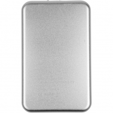 Logo trade promotional item photo of: Bask 4000 mAh solar power bank