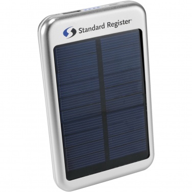 Logotrade promotional giveaway image of: Bask 4000 mAh solar power bank