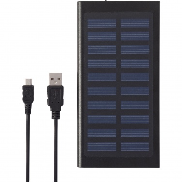Logotrade promotional giveaway image of: Stellar 8000 mAh solar power bank
