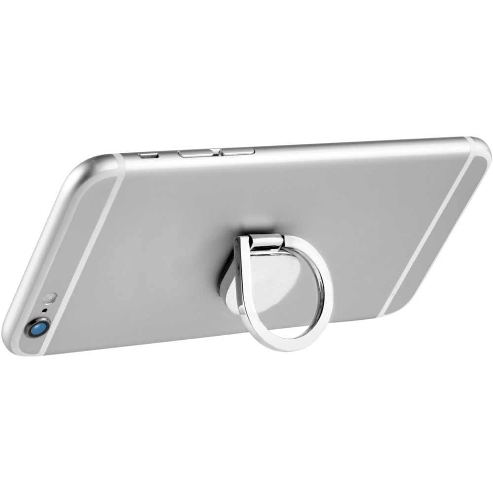 Logo trade advertising products image of: Cell aluminium ring phone holder