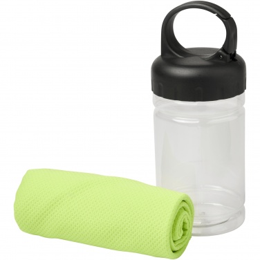 Logotrade promotional gift image of: Remy cooling towel in PET container
