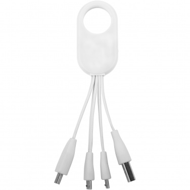 Logotrade promotional item picture of: Troup 4-in-1 charging cable with type-C tip